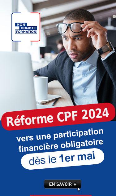 Réforme CPF 2024