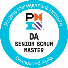 Formation certification Disciplined Agile Senior Scrum Master (DASSM)