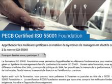 Certification ISO 55001 Foundation