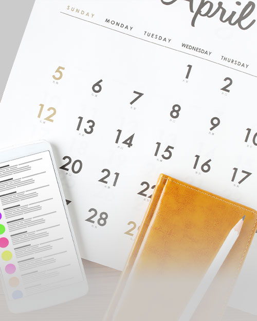 Calendrier 2026 - 2027