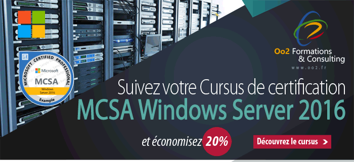 Cursus MCSA Windows Server 2016