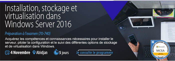 Windows Server 2016 examen (70-740)