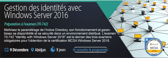 Windows Server 2016 examen (70-742)