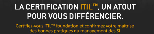 Certification internationale ITIL™