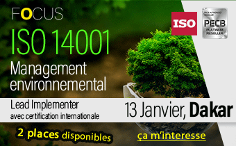 Le 13 Janvier à Dakar, ISO 14001 LI