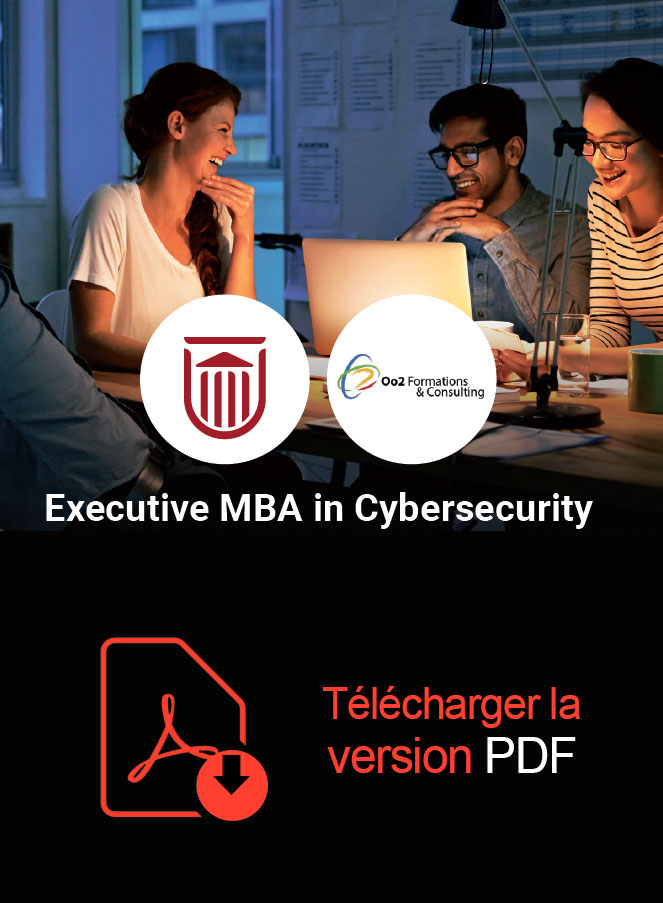 Programme Oo2 Academie - EMBA Cybersécurité