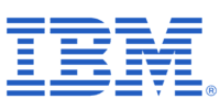 Logo de la société Informatique IBM