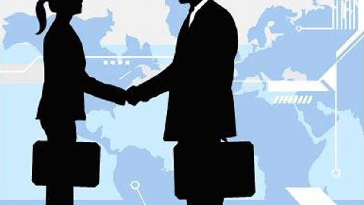 профессиональная реализация рисунок. встреча с клиентом. Pr иллюстрации. эффективный работник. общение рисунок.