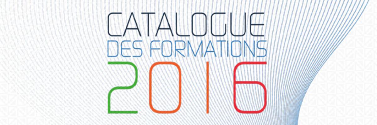 Catalogue formations 2016