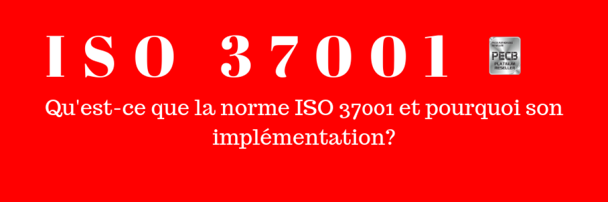 Certification ISO 37001