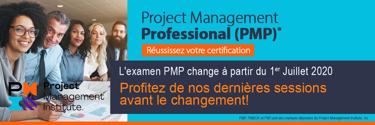 changement examen pmp