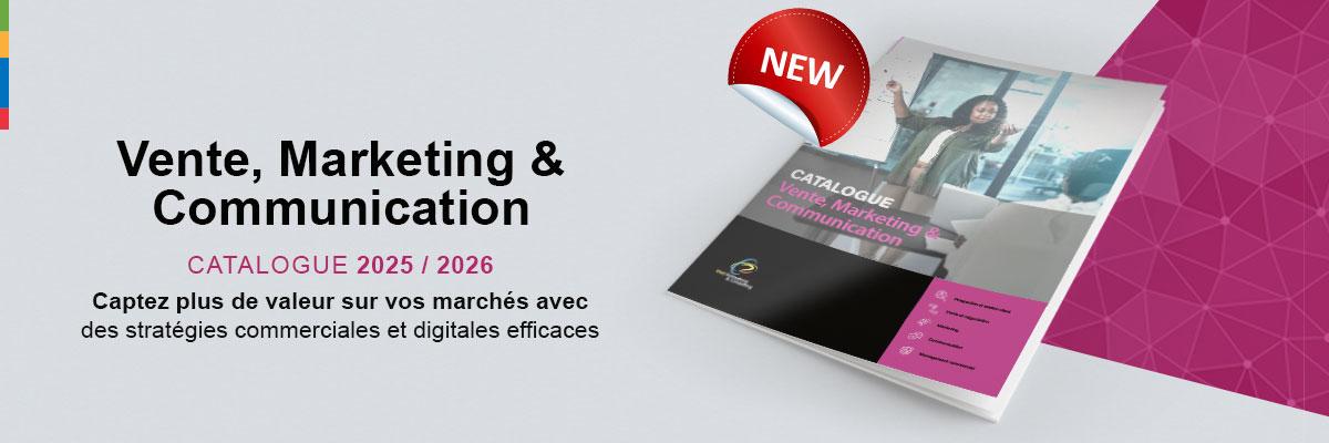 catalogue formation vente- marketing - communication