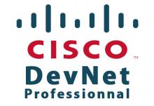 Logo de la certification Cisco DevNet Professionnal