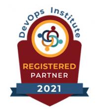 Badge d'accréditation DevOps Institute pour Oo2 Formations