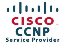 Badge de certification Cisco CCNP Service Provider