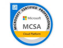 certification MCSA Cloud Platform
