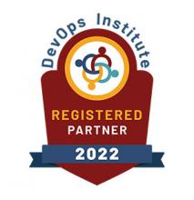Badge d'accréditation DevOps Institute pour Oo2 Formations